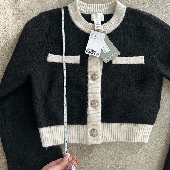 H&M contrast cardigan - Picture 3 of 4